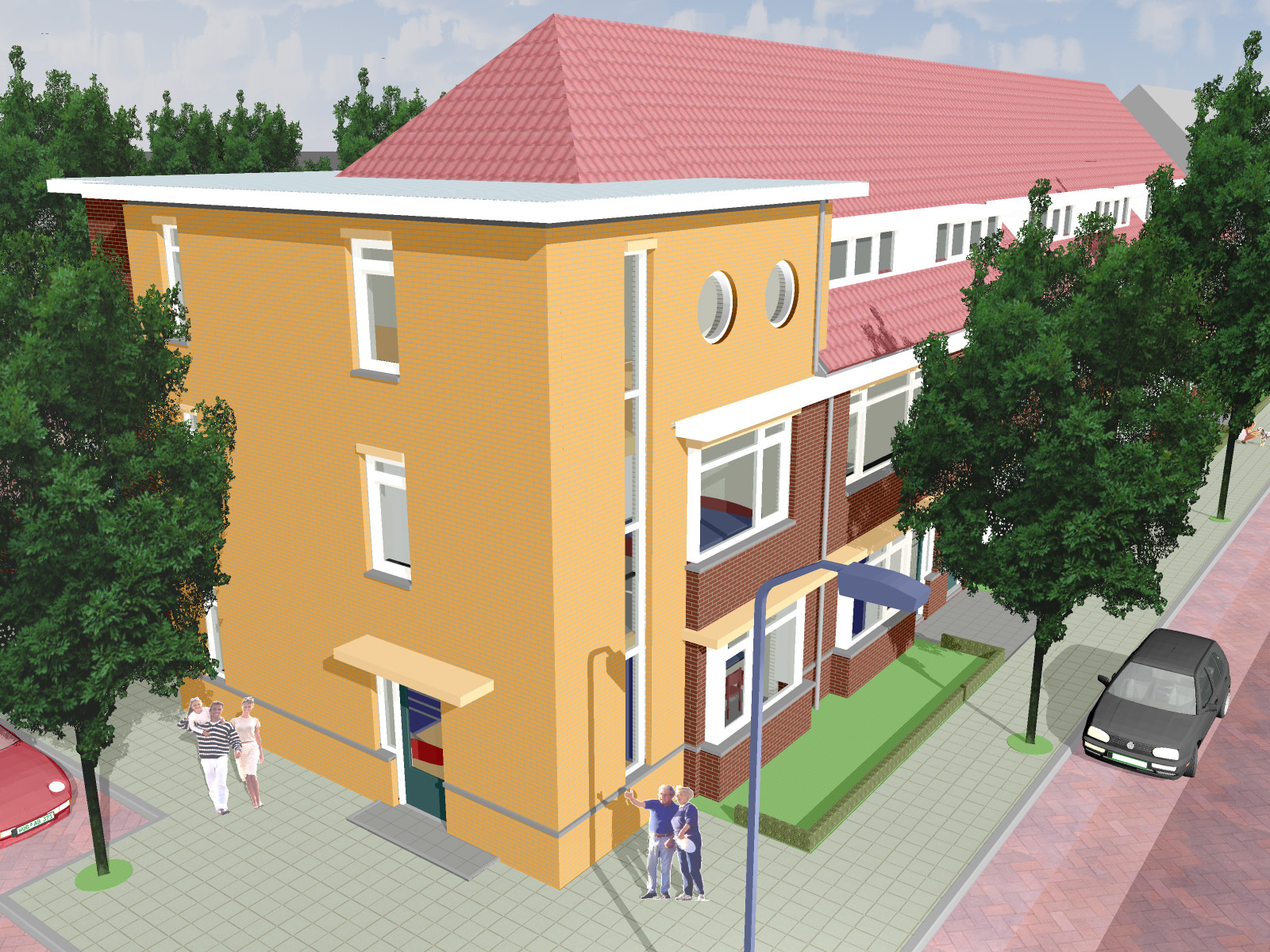 7 eengezinswoningen Soesterbergstraat te Den Haag - 2